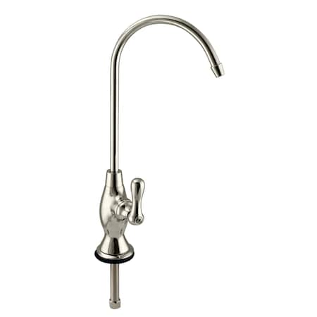 Westbrass Classic 10" Cold Water Dispenser in Polished Nickel D2033-NL-05